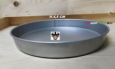 TEGLIA PIZZA RUOTO TONDO H4,5 PROFESSIONALE IN FERRO ALLUMINATO PIZZERIA 01 2025