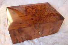 Portagioie in legno thuya burl