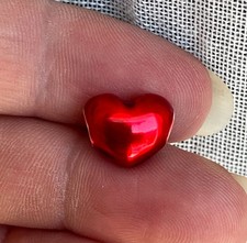 Charm Pandora Cuore Metallico Rosso in argento 925