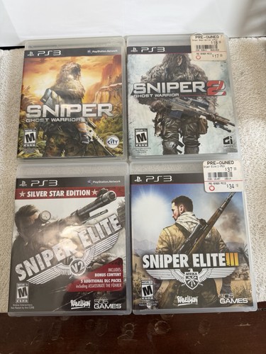 Lotto giochi ps3 sniper - giochi,