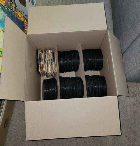 Jukebox records 45s box - jukebox,