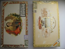 raccolta 24 scatole sigari vuote