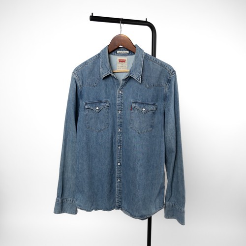 Camicia jeans uomo levis denim - jeans,