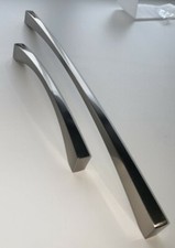 Parte barra rettangolare Swarovski manico in cristallo acciaio inox 173 mm GRATIS P+P