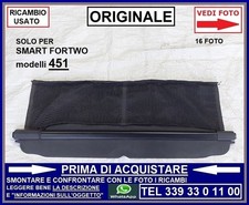 CAPPELLIERA MENSOLA POSTERIORE TENDINA BAGAGLIAIO SMART FORTWO FOR TWO mod 451