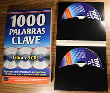 1000 Palabras Clave Libro & 3 CDs - Audio Diccionario Inglés
