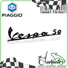 TARGHETTA ANTERIORE SCRITTA