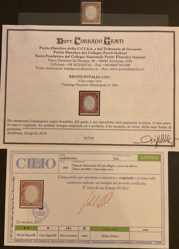 Regno 1861 sardegna lire - 1861, 3