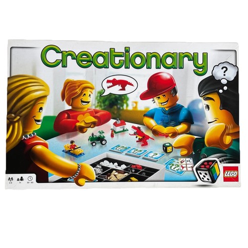 Lego creationary game 3844 set - lego,
