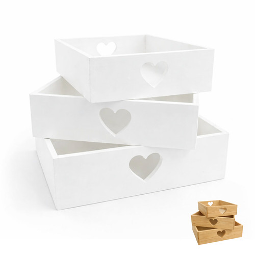 Set cassette legno - cassette,