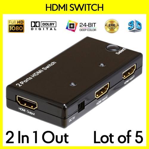 Confezione switcher hdmi 2 - confezione,