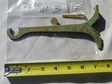 Paolo Soleri Staffa da Parete in Bronzo Fuso per Appendere una Campana a Vento Patina Naturale NUOVO #3