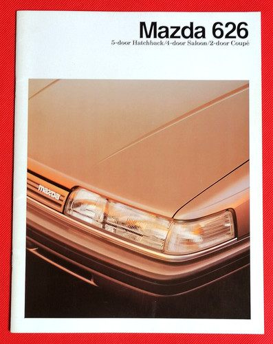 Brochure vendita mazda - brochure, 626