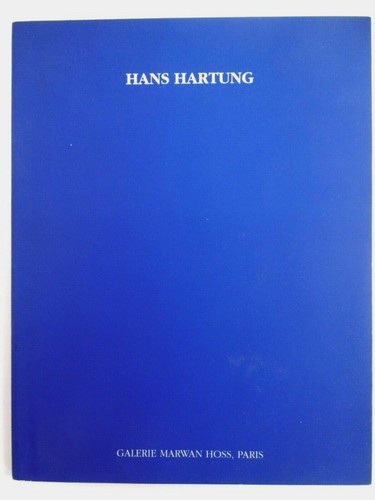 Hartung hans catalogue les - hartung,
