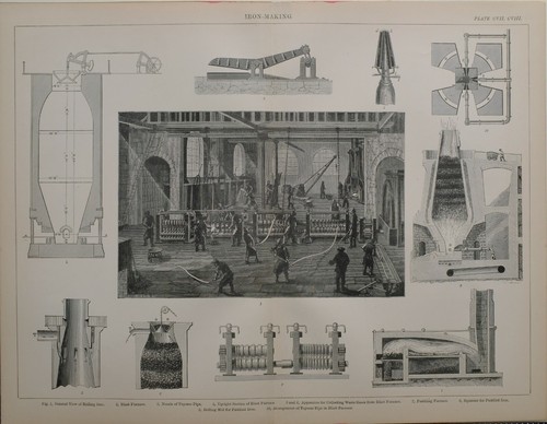 1886 stampa ferro produzione - 1886,
