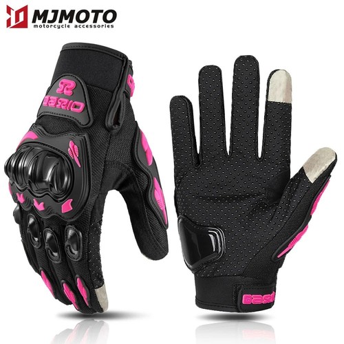 Guanti moto estivi - moto, rosa