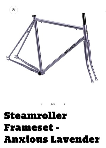 Surly steamroller frameset - steamroller,