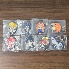 Lotto 8 portachiavi in gomma