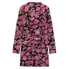 Mini abito donna Zara XXL nero