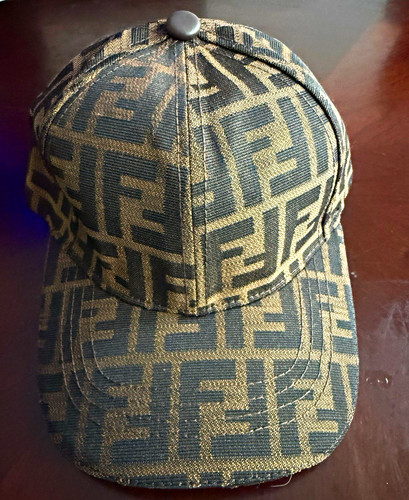 Fendi brown black logo - fendi, brown/black