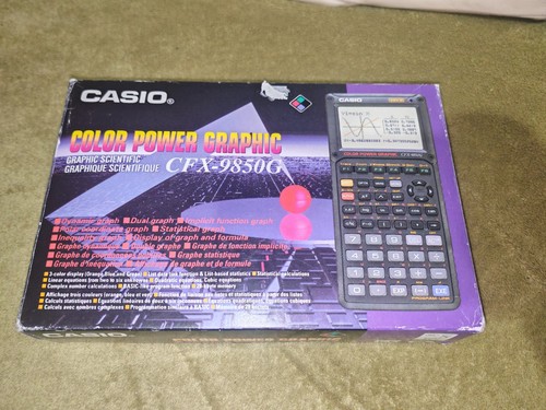 Casio cfx 9850g - casio, cfx-9850g