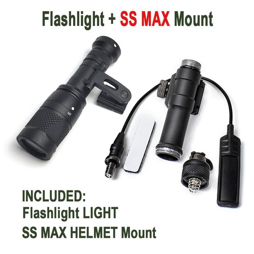 Set luci led casco torcia - set,