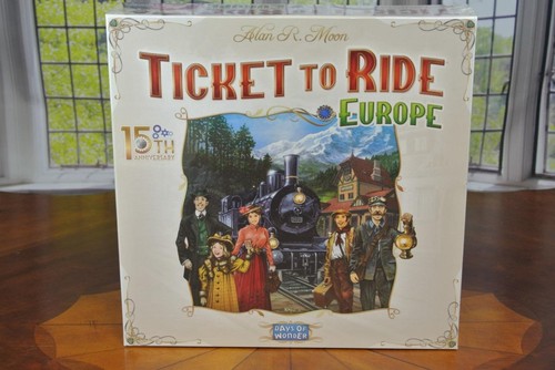 Ticket ride europe - to, 15°
