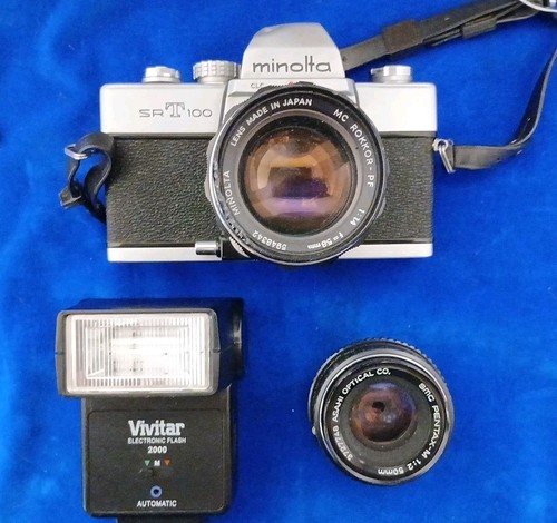Fotocamera reflex minolta - fotocamera, srt