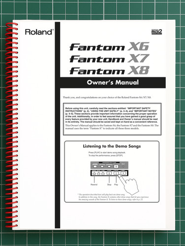 Roland fantom manuale - roland,