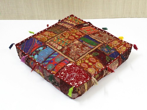 Copri pouf indiano - fatto, a