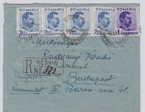C5002 romania raccomandata - c5002-romania,,