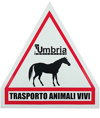 Cartello trasporto animali