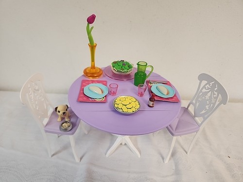 Set tavolo barbie 2008 casa - barbie,