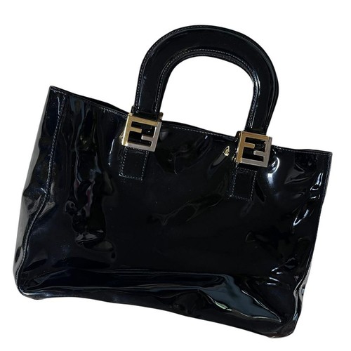 Fendi enamel handbag - enamel, zucca