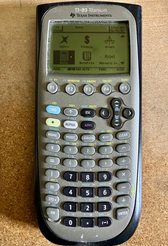 Texas instruments 89 - instruments, ti-89