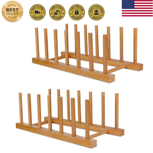 Portapiatti legno bambù - in,