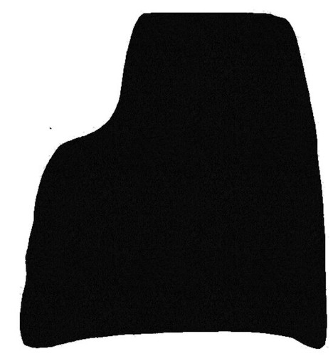 Tappetino nero del conducente - tappetino,