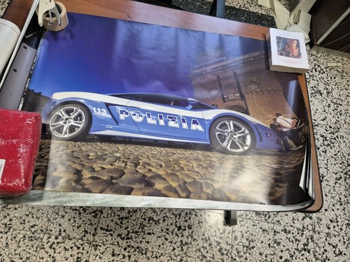 Poster polizia stato - di, 100x70