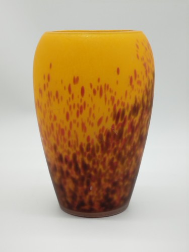 Vase pâte verre marmoréen - pâte,