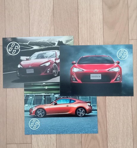 Toyota postcard - toyota, 86