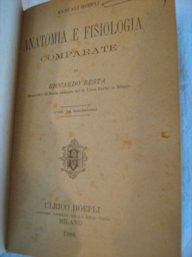 Manuali hoepli anatomia - hoepli,