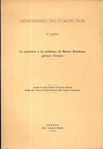 Praterie torbiera di - e,