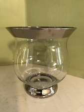 Crystal with silver trim