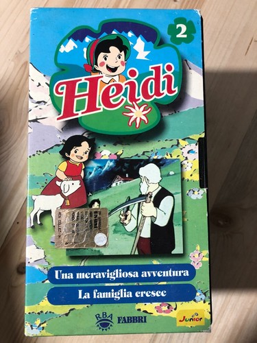 Vhs fabbri heidi - vhs,