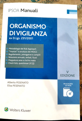 Organismo vigilanza con - di,