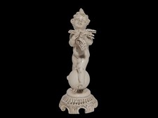 Antica statuina putto - putto, con