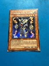 Yugioh secret rare thunder - yugioh,