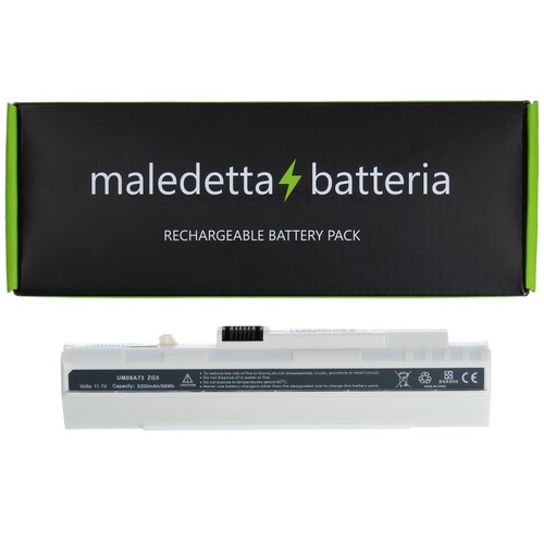 Batteria bianca per acer - per,