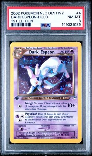 Dark espeon holo pokemon - dark, espeon-holo