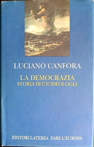Democrazia storia di - la,